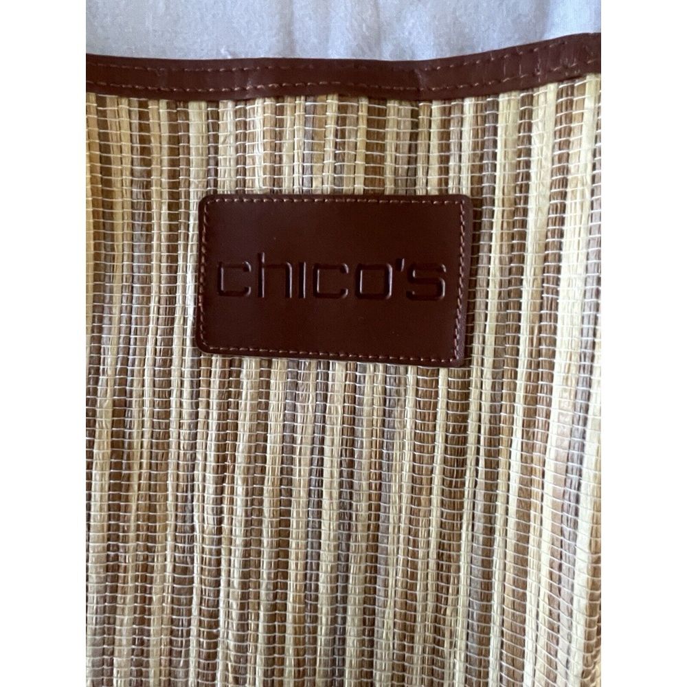Chicos Tote Or Beach Bag Recycled Bamboo - Picture 2 of 5